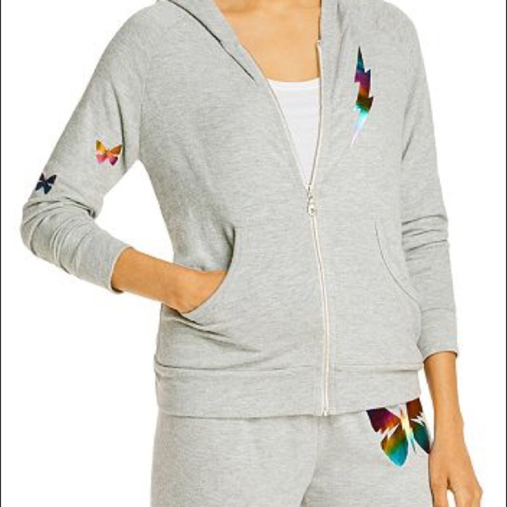 Woman’s Aqua x LAUREN MOSHI Zip Up